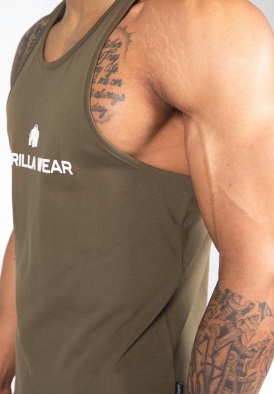 Gorilla Wear Майка Carter Stretch Tank Top Army Green
