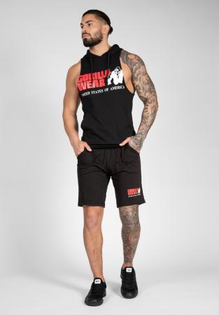 Gorilla Wear Безрукавка Rogers Hooded Tank Top Black