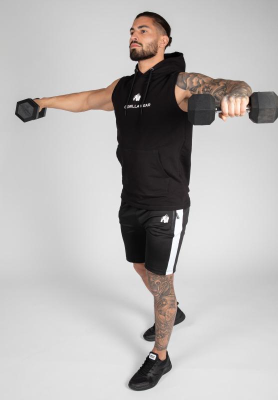 Gorilla Wear Безрукавка Lincoln Sleeveless Hoodie Black