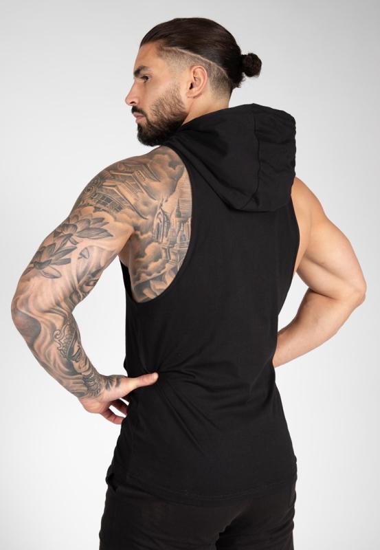 Gorilla Wear Безрукавка Rogers Hooded Tank Top Black