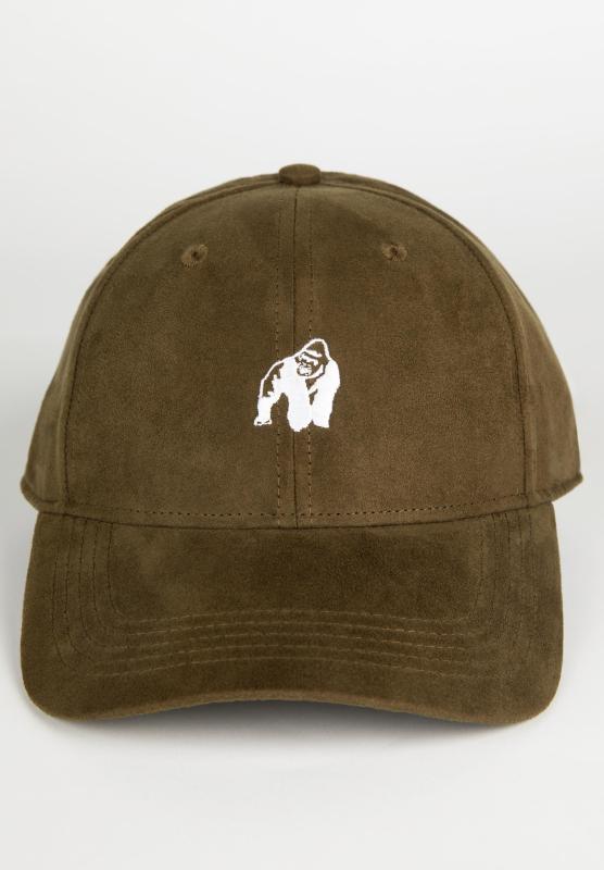 Gorilla Wear Бейсболка Cody Suede Cap Army Green