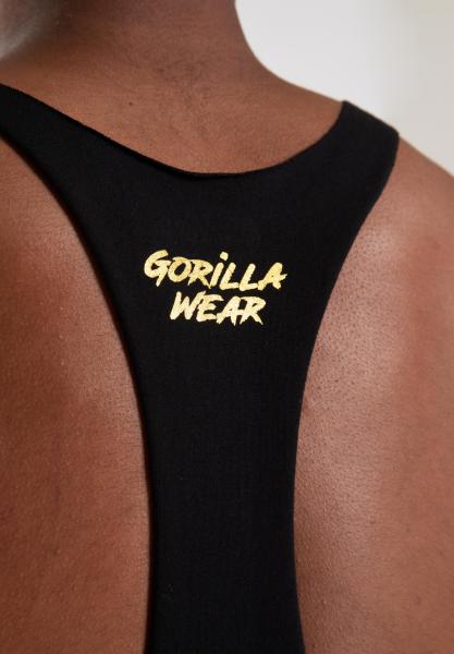 Gorilla Wear Майка Melrose Stringer - Black/Gold