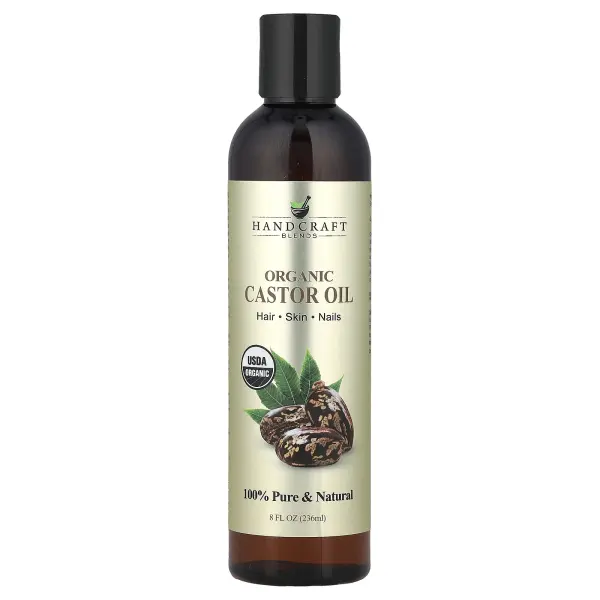 Handcraft Blends, органическое касторовое масло, 236 мл (8 жидк. унций)