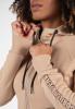 Gorilla Wear Женская кофта Marion Zipped Hoodie - Beige