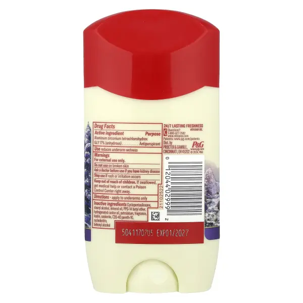 Old Spice, Антиперспирант и дезодорант, Wilderness с лавандой, 2,6 унции (73 г)