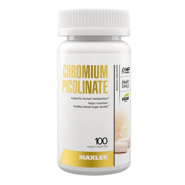 Maxler Chromium Picolinate 250 mgc 100 vegan caps