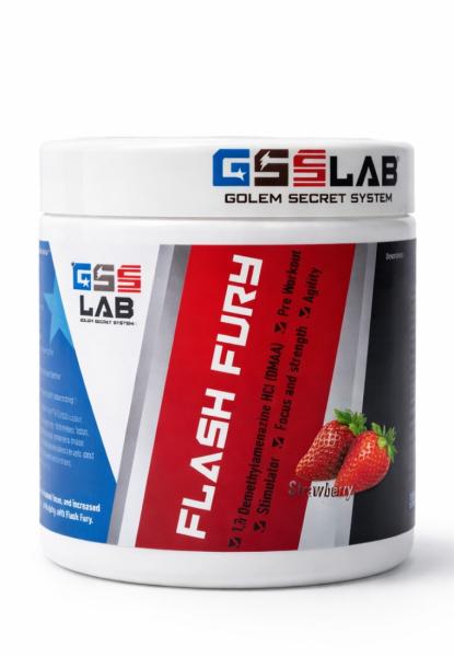GSS Lab Flash Fury 250 грамм (Клубника)