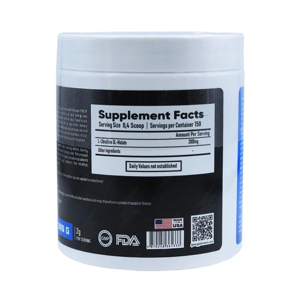 GSS Lab L-Цитруллин 300 грамм – оригинальная продукция AthleticFuel