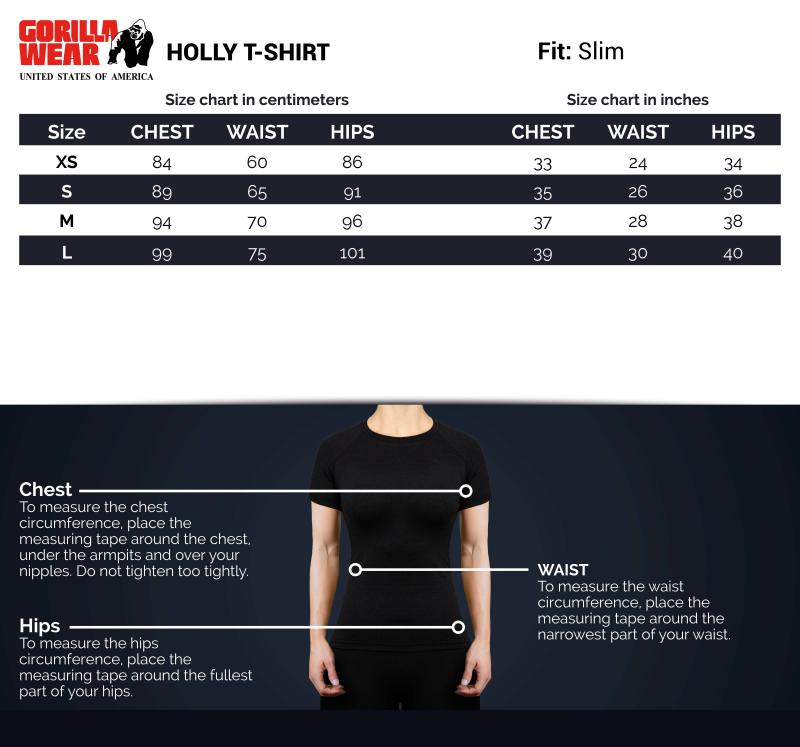 Gorilla Wear Женская футболка Holly T-Shirt Black