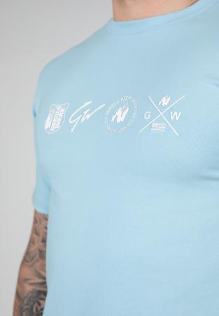 Gorilla Wear Футболка Swanton T-Shirt Blue