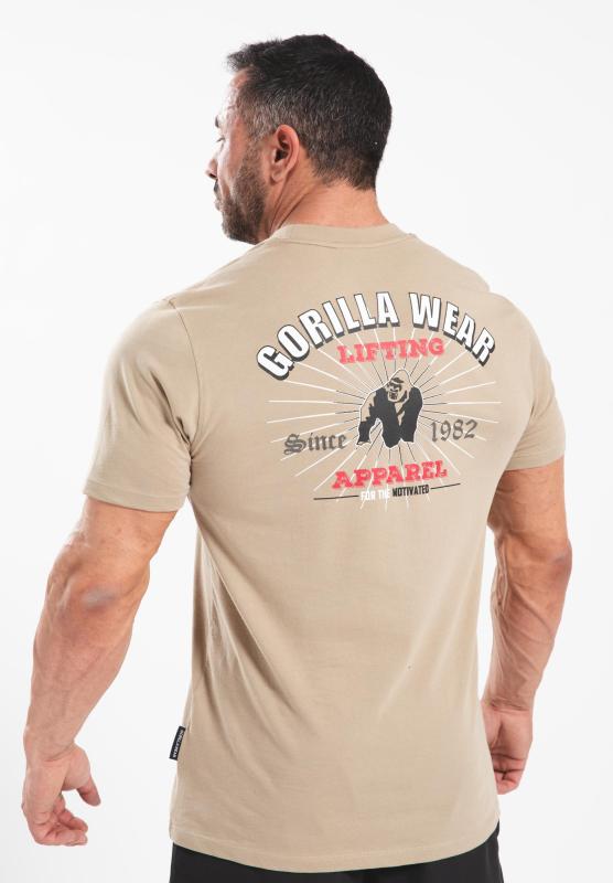 Gorilla Wear Футболка Oregon T-Shirt - Beige