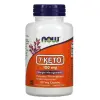 NOW Foods, 7-KETO, 100 мг, 120 растительных капсул – оригинальная продукция AthleticFuel