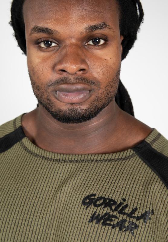 Gorilla Wear Футболка Augustine Old School Workout Top Army Green