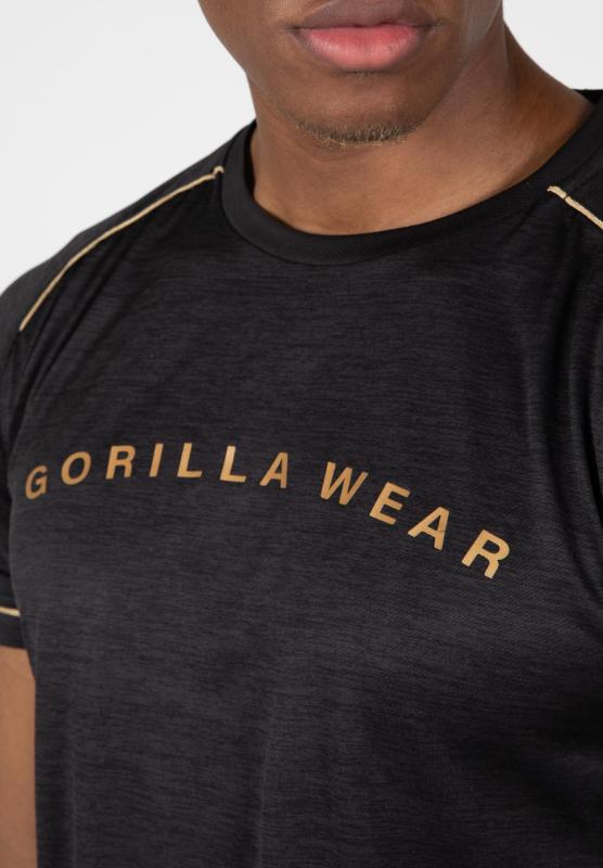Gorilla Wear Футболка Fremont T-Shirt - Black/Gold