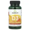 Swanson Витамин D3 5000 МЕ 250 капсул