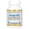California Gold Nutrition, омега 800, рыбий жир фармацевтической степени чистоты, 30 капсул