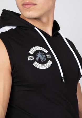 Gorilla Wear Безрукавка Oswego S/L Hooded T-Shirt Black