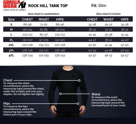 Gorilla Wear Безрукавка Rock Hill Tank Top White