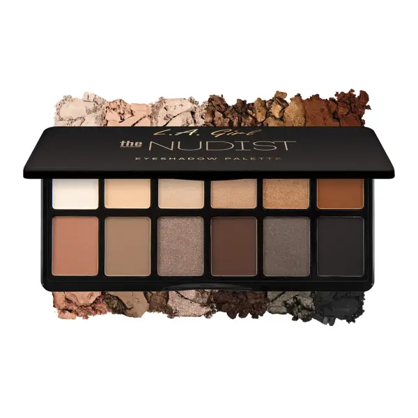 L.A. Girl, Палитра теней для век, GES418 The Nudist, 12 г (0,42 унции)