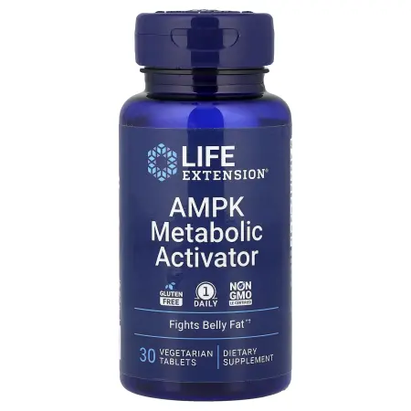 Life Extension, активатор метаболизма AMPK, 30 вегетарианских таблеток