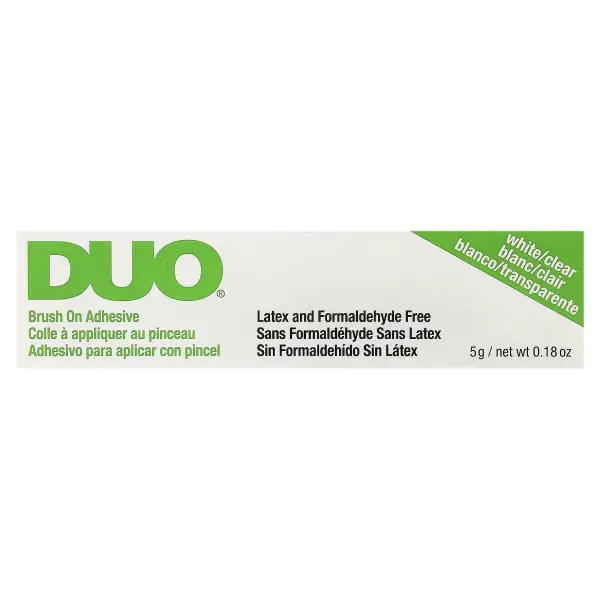 DUO, Кисть для нанесения клея, белый / прозрачный, 5 г (0,18 унции)