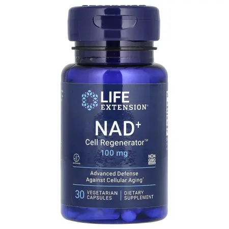 Life Extension, регенератор НАД и клеток, 100 мг, 30 вегетарианских капсул