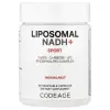 Codeage, Liposomal NADH +, центурион, 60 капсул – оригинальная продукция AthleticFuel