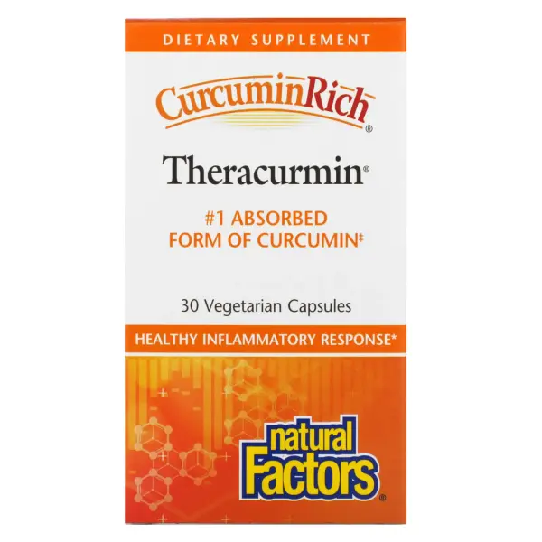 Natural Factors, CurcuminRich, Theracurmin, , 30  