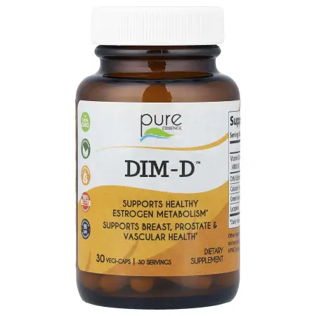 Pure Essence, DIM-D, 30 вегетарианских капсул