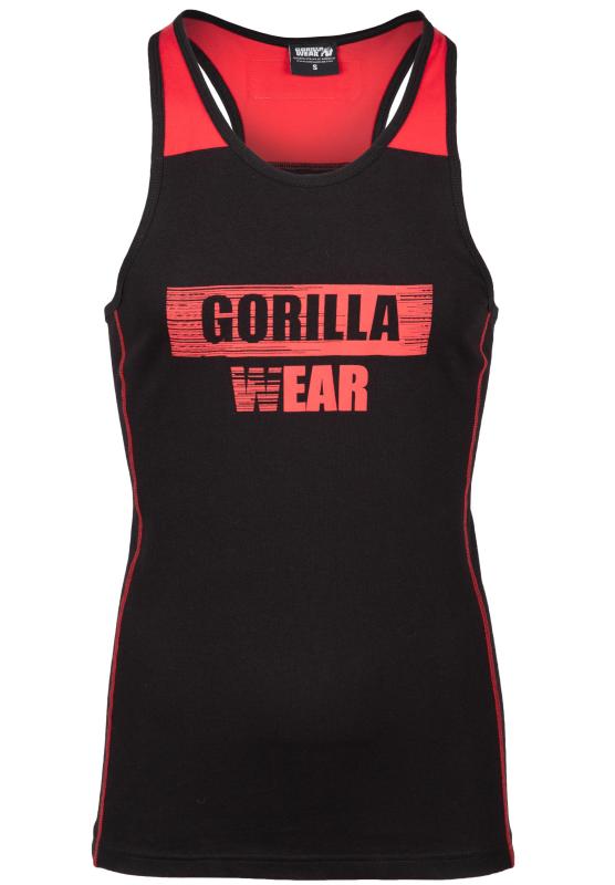 Gorilla Wear Майка Wallace Tank Top - Black/Red