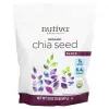 Nutiva, Органические семена чиа, черные, 907 г (2 фунта)