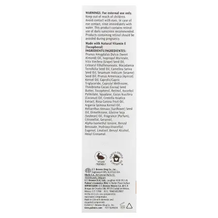 Palmer's, Cocoa Butter Formula® с витамином E, лечебное масло для кожи лица, натуральный шиповник, 3