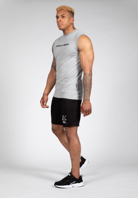 Gorilla Wear Безрукавка Sorrento Sleeveless T-Shirt Gray