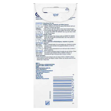 Oral-B, Super Floss, мята, 50 предварительно нарезанных нитей