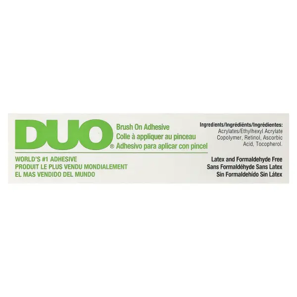 DUO, Кисть для нанесения клея, белый / прозрачный, 5 г (0,18 унции)