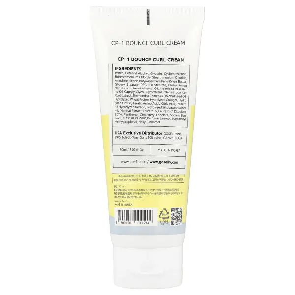 CP-1, Bounce Curl Cream, 150 мл (5,07 жидк. Унции)