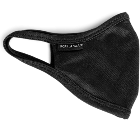 Gorilla Wear Face Mask Black