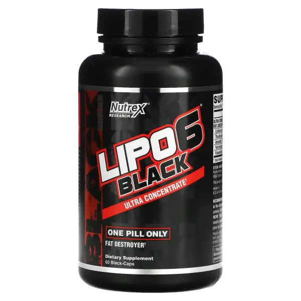 Nutrex Lipo 6 Black Ultra Concentrated 60 капс.