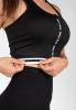 Gorilla Wear Женский Топ Mesa Zip Front Crop Top - Black