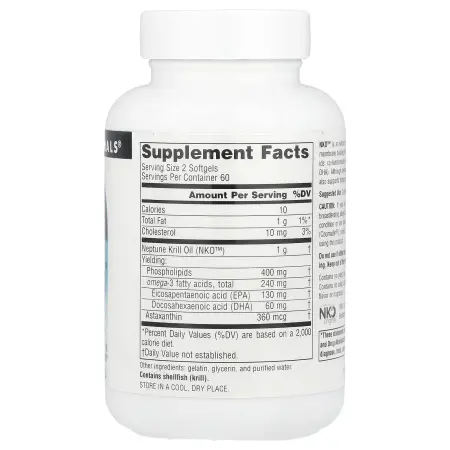 Source Naturals, NKO ™, масло криля Нептуна, 500 мг, 120 мягких таблеток – оригинальная продукция AthleticFuel