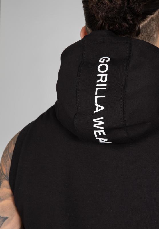 Gorilla Wear Безрукавка Lincoln Sleeveless Hoodie Black