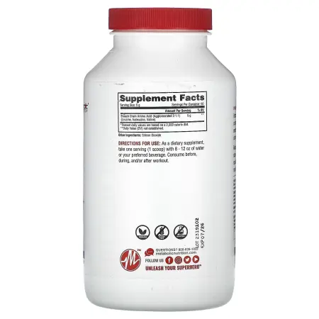 Metabolic Nutrition, BCAA, без добавок, 300 г (10,58 унции)