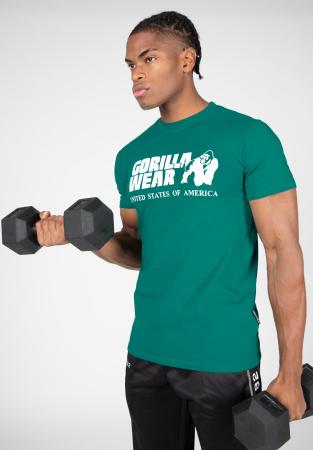 Gorilla Wear Футболка Classic T-Shirt Teal Green