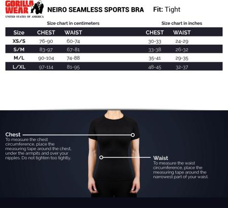 Gorilla Wear Женская Бра Neiro Seamless Sports Bra Army Green