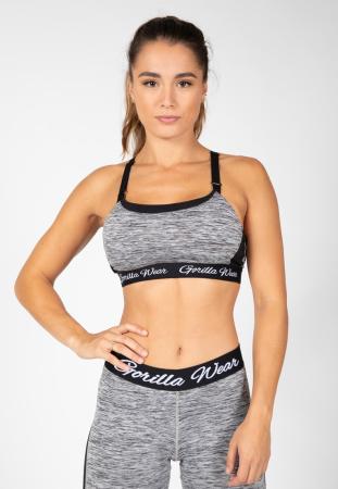 Gorilla Wear Женская Бра Aurora Bra Mixed Gray