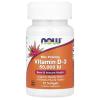 NOW Foods, Витамин D3, максимальная эффективность, 50 000 МЕ, 12 мягких таблеток