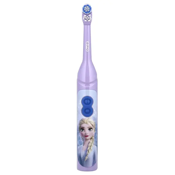Oral-B Детская зубная щетка на батарейках мягкая, «Холодное сердце»