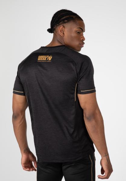 Gorilla Wear  Fremont T-Shirt - Black/Gold