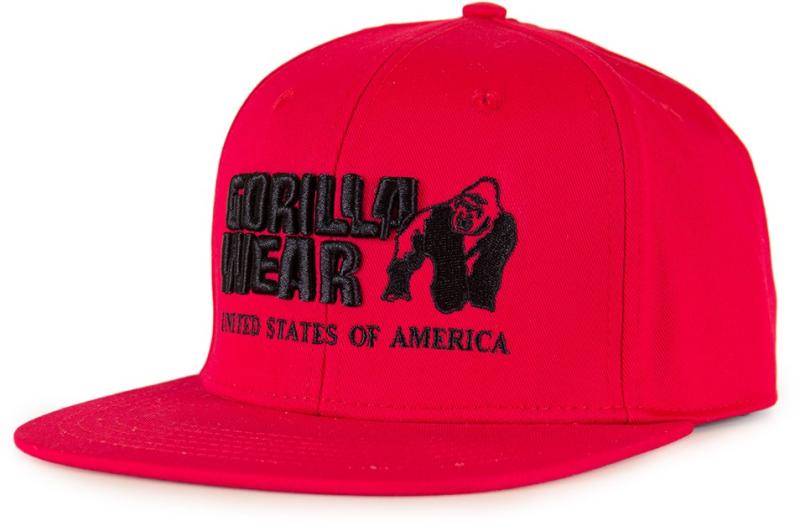 Gorilla Wear Бейсболка Dothan Cap Red OS