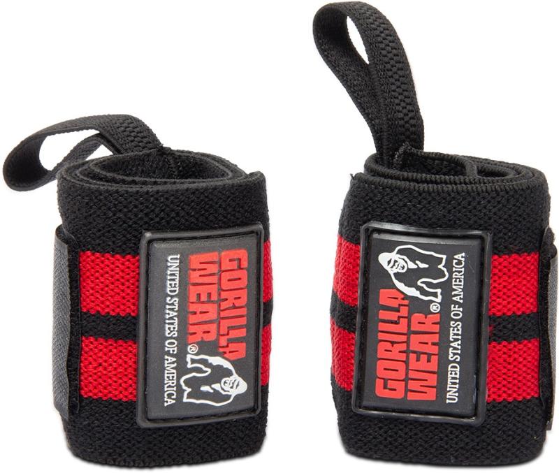 Gorilla Wear   Wrist Wraps PRO Black/Red